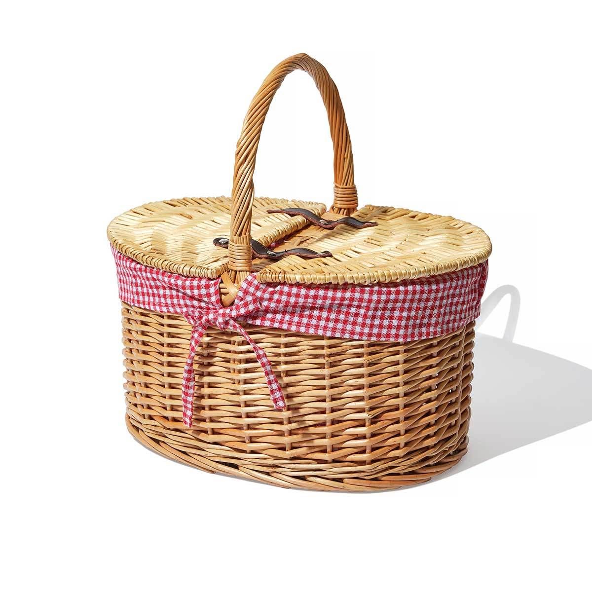 Gingham Picnic Basket | Not Another Bill UK