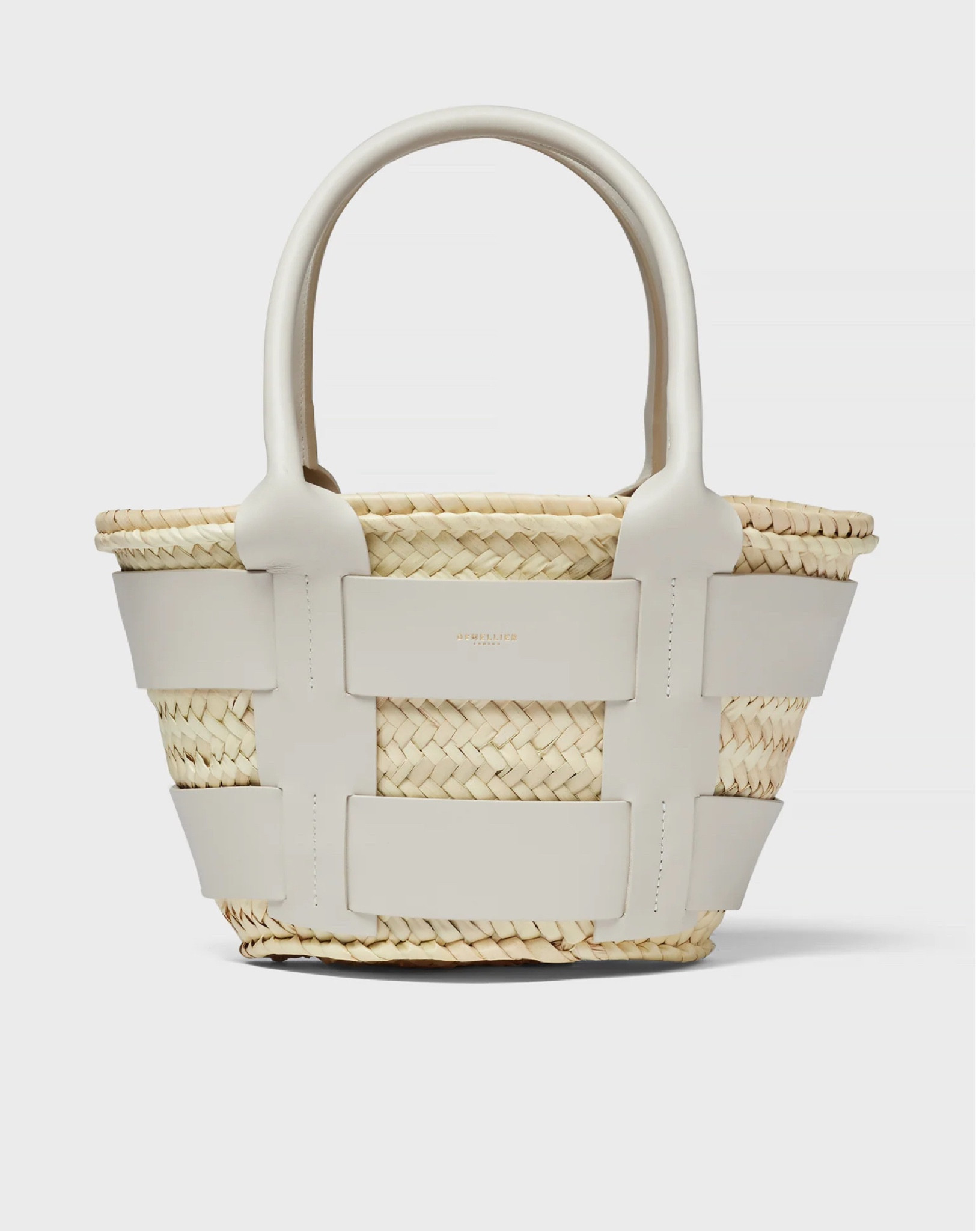 White Mini Santorini - the perfect straw tote with an incredibly modern classic leather detail. 

#LTKSeasonal #LTKtravel #LTKGiftGuide