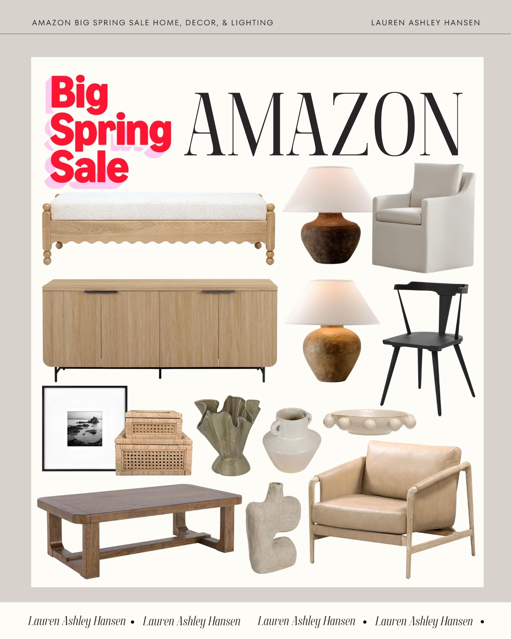 The prettiest mix of furniture, lighting, and decorative accents all on sale right now for the Amazon Big Spring Sale! Modern organic, transitiona, and neutral styles for the home!

#LTKHome #LTKSaleAlert