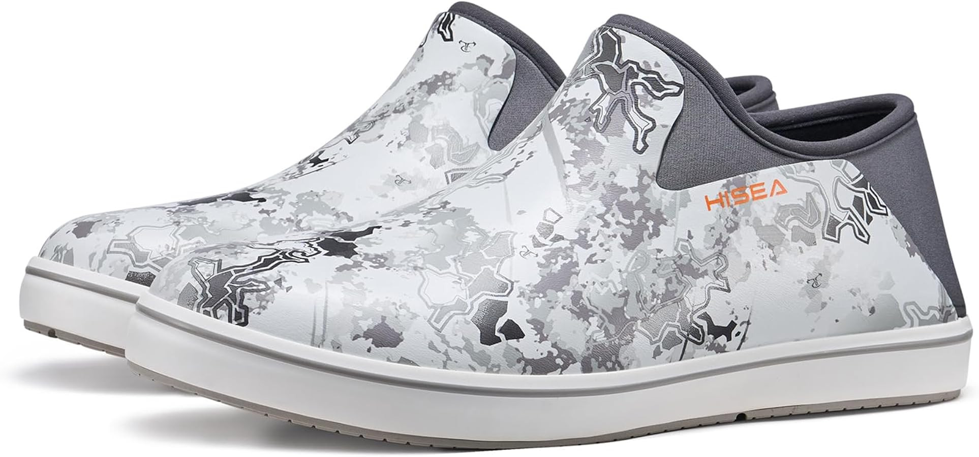 HISEA Men's Deck Boots Waterproof, Non-slip Lightweight Rubber Ankle Rain Booties for Men, Low Cu... | Amazon (US)