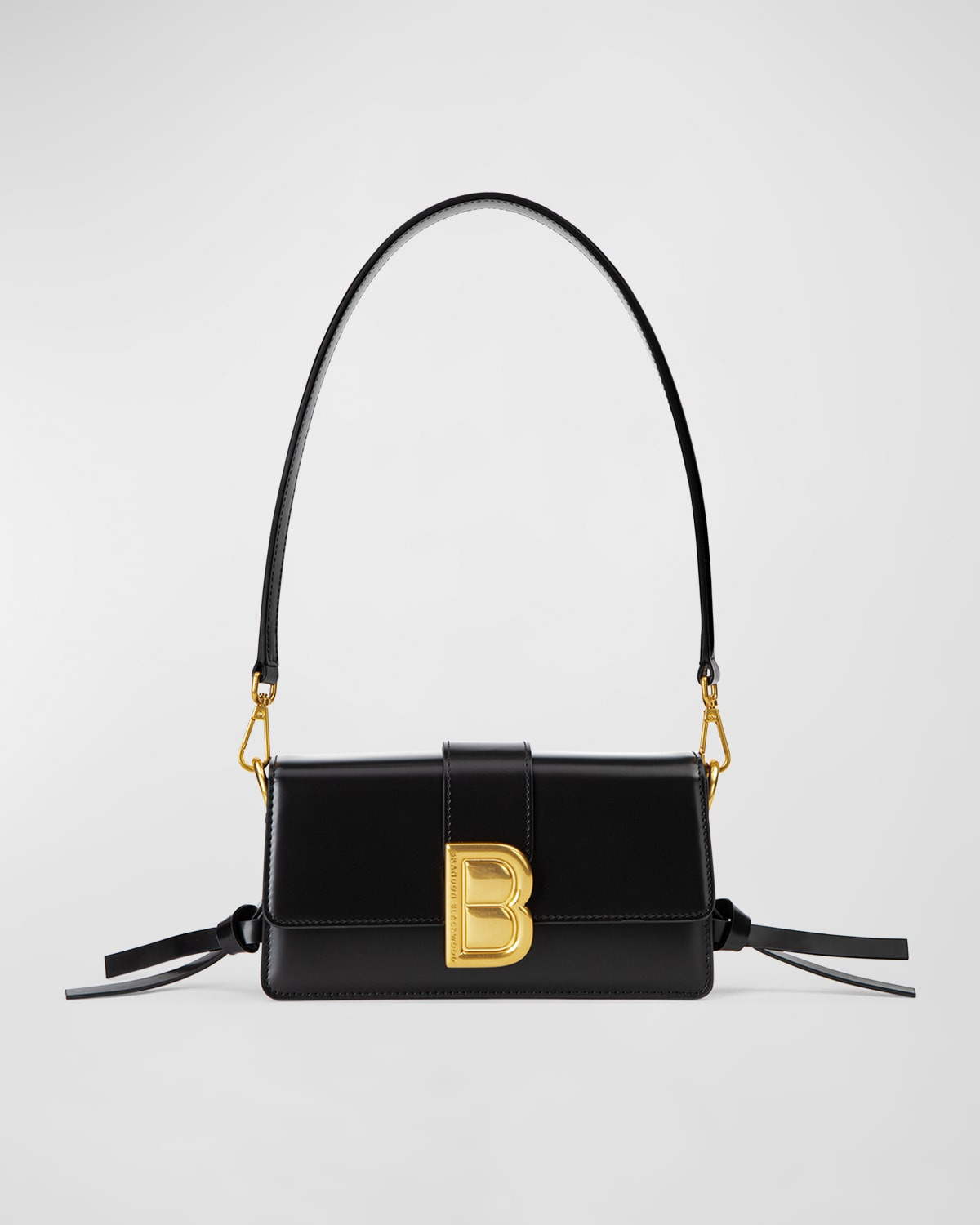 Nia Medium Flap Leather Shoulder Bag | Neiman Marcus