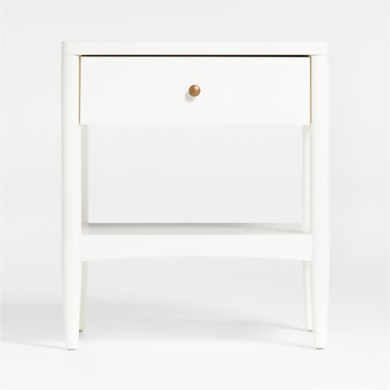 Hampshire Kids White Nightstand + Reviews | Crate & Kids | Crate & Barrel