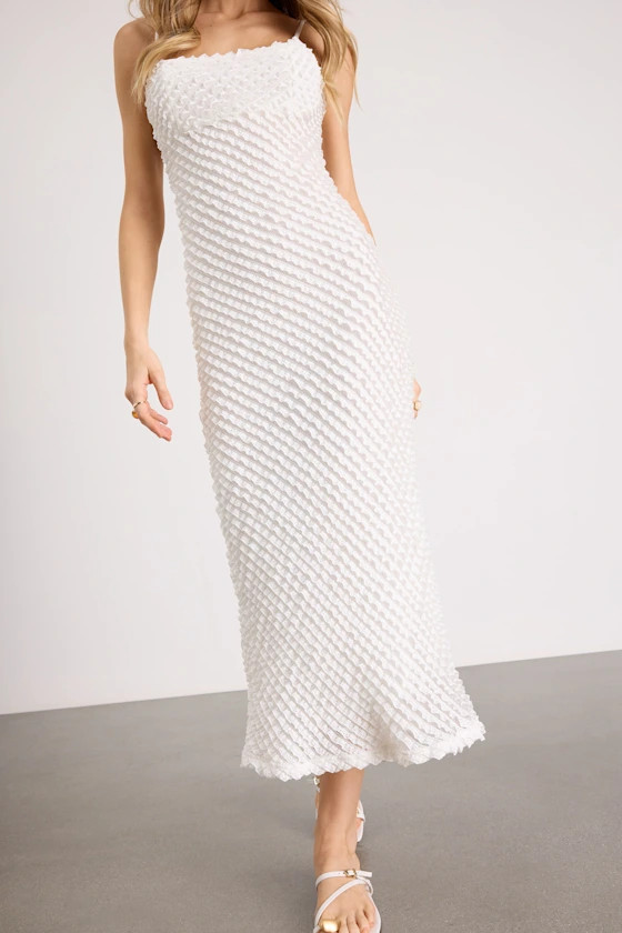 Roseanna White Crochet Lace Midi Dress | Lulus vacation | Lulus spring  | Lulus