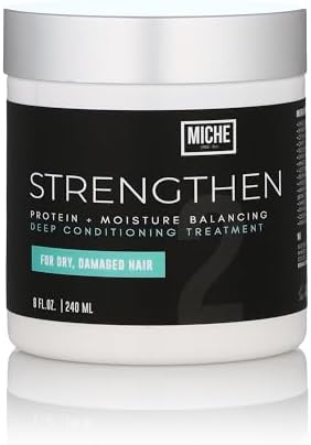 Miche Strengthen Protein Deep Conditioner – Paraben-Free Conditioner for Curly, Kinky & Wavy Ha... | Amazon (US)