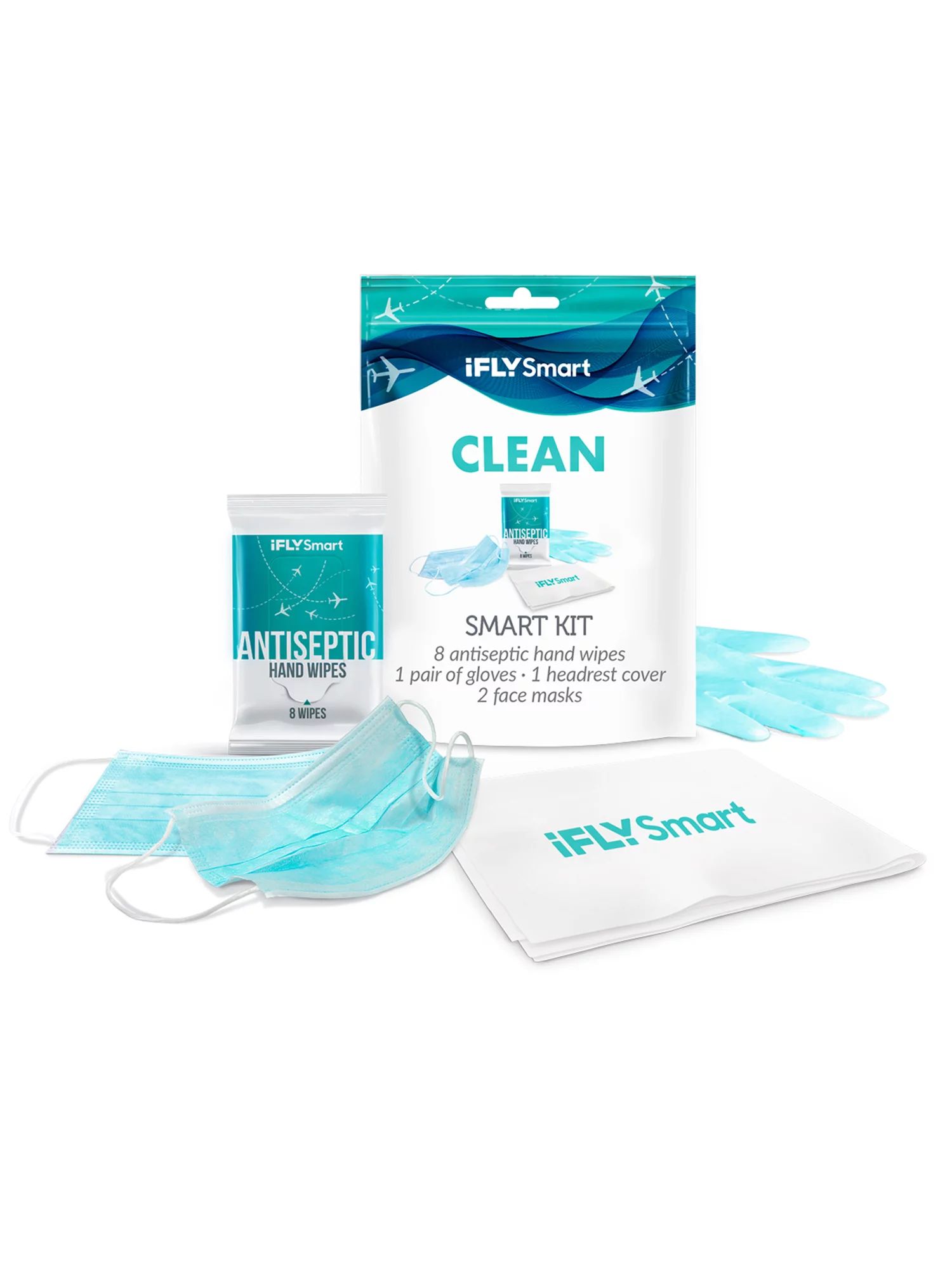 iFLY Smart Clean Kit, Travel Safely and Stay Healthy, 4-Pack | Walmart (US)