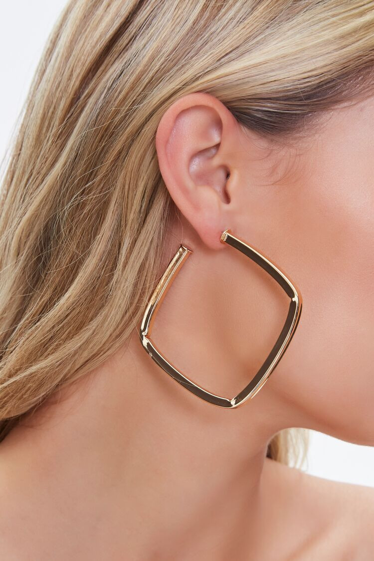 Square Hoop Earrings | Forever 21 (US)