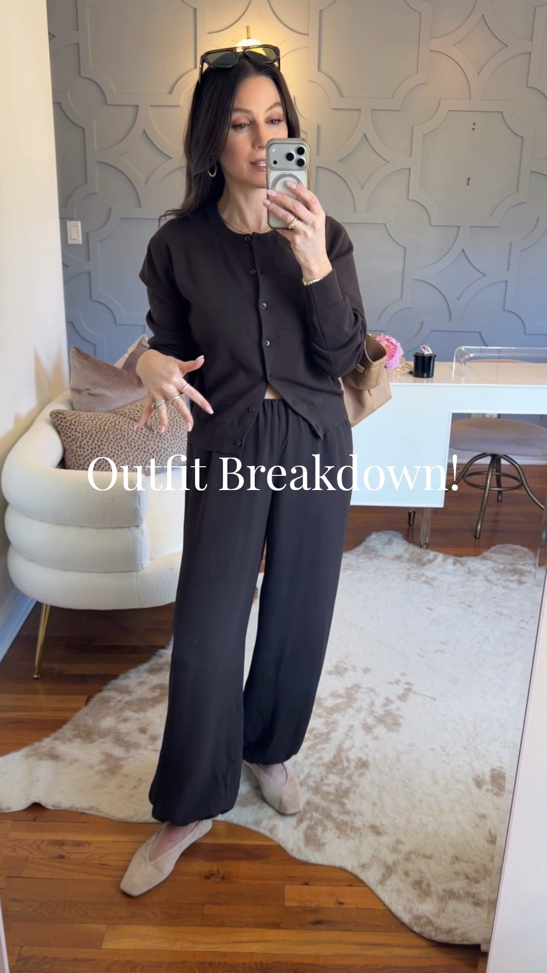Outfit breakdown with sizing for this easy transitional chic but comfy weekend elevated look!

#LTKSeasonal #LTKOver40 #LTKootd