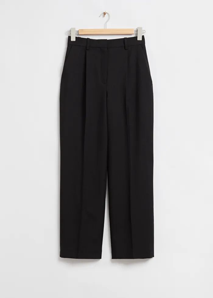 Tailored Straight Wide-Leg Trousers | & Other Stories US