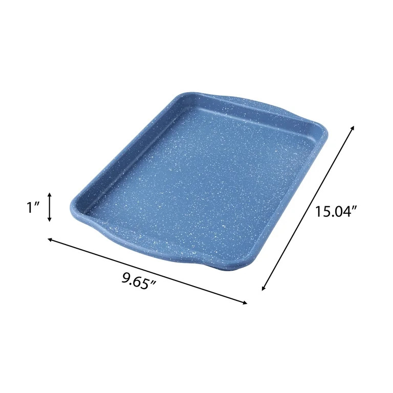 The Pioneer Woman Nonstick Quarter Sheet Pan, 13" x 9", Blue Speckle | Walmart (US)