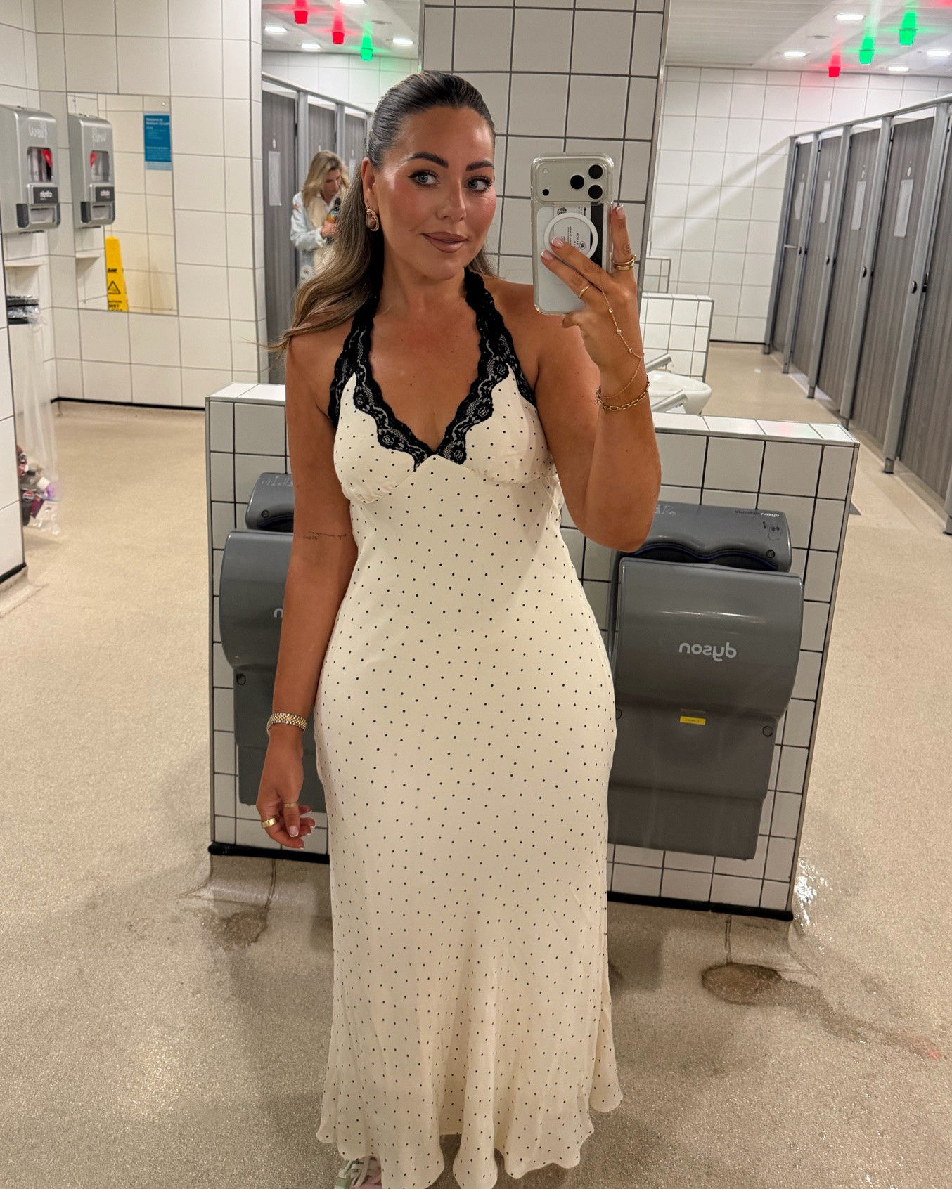 Cream polkadot dress 😍 wearing size 10 - fit is sensational!!

#LTKsummer #LTKdatenight #LTKpartywear