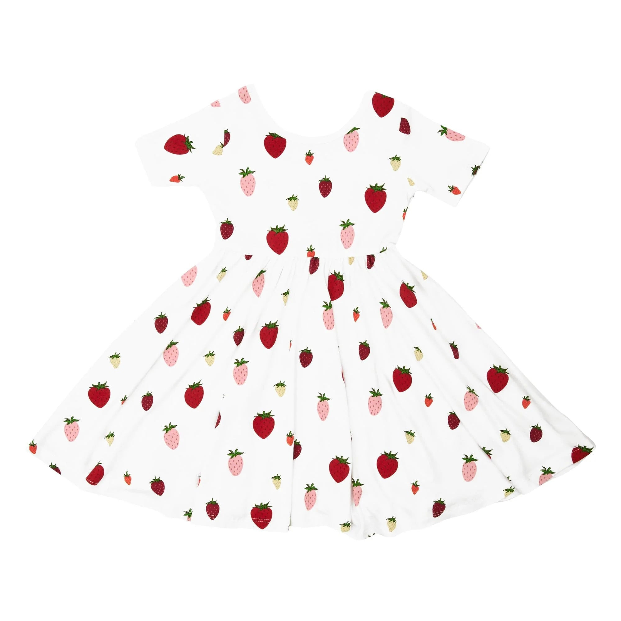 Twirl Dress in Strawberry | Kyte BABY