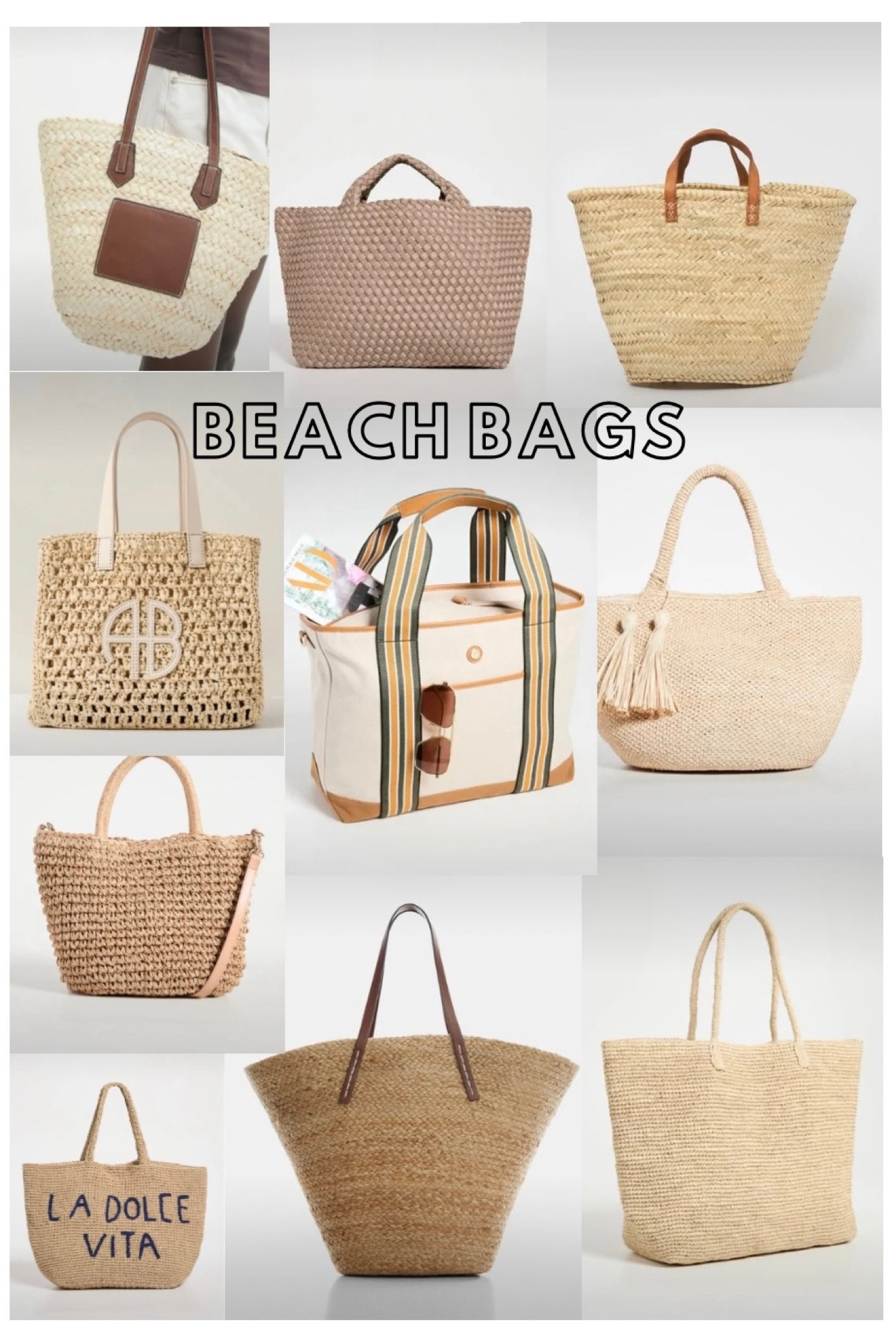 Classy, stylish straw beach bag, anyone? 🛍️

#LTKaustralia #LTKCyberWeek #LTKswim