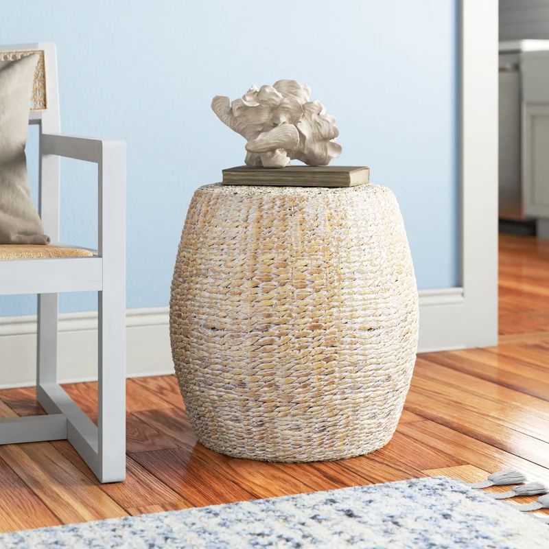 Halie 16'' Tall Drum End Table | Wayfair North America