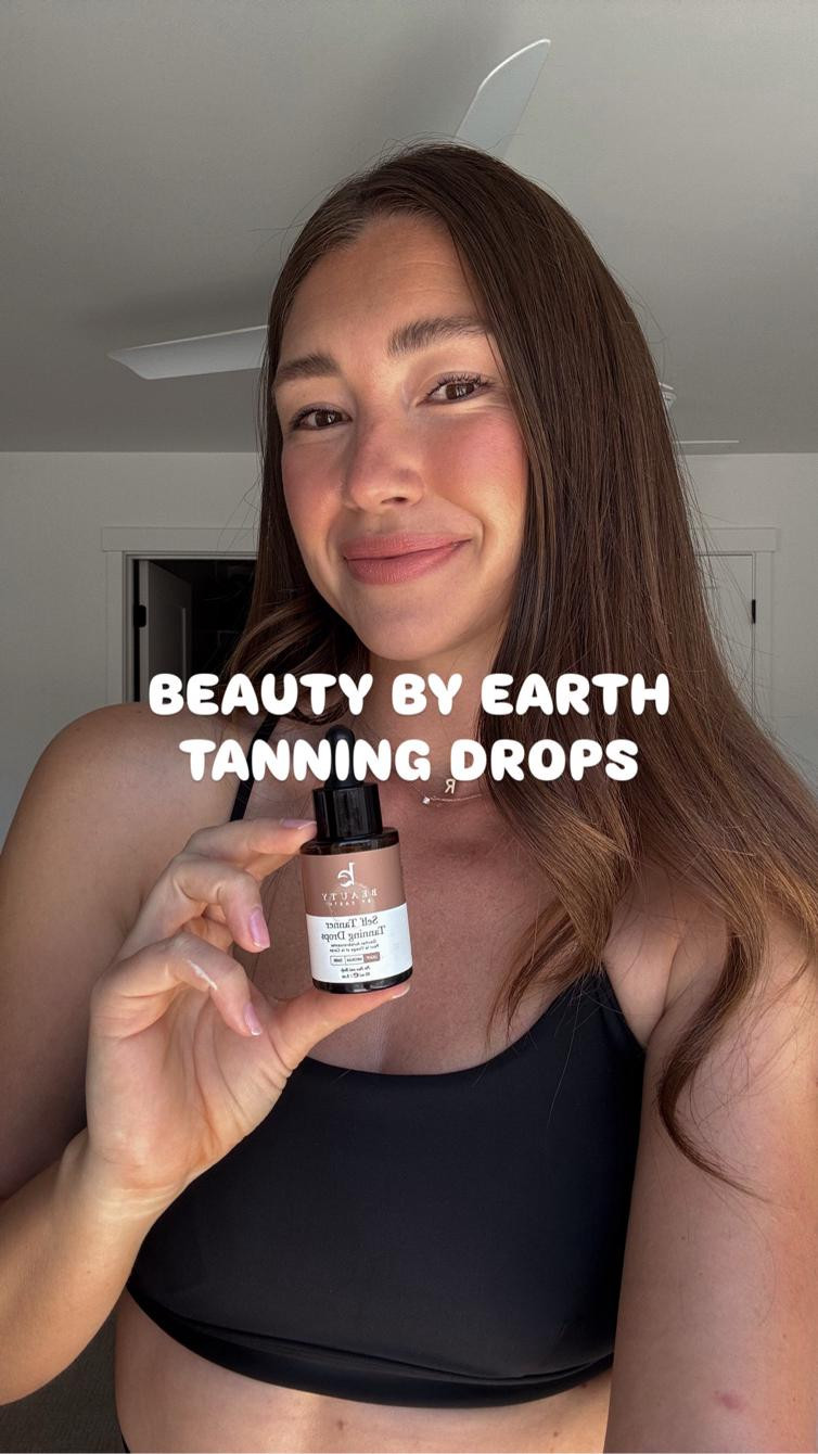 Clean self tanning drops by beauty by earth 