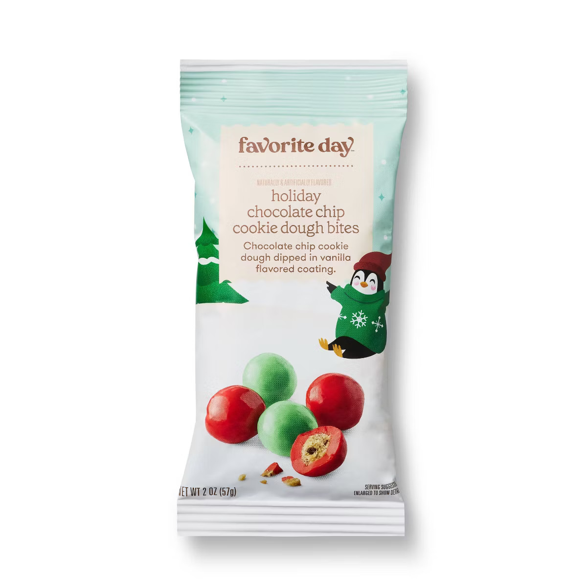Christmas Sugar Cookie Dough Bites Stocking Stuffers - 2oz - Favorite Day™ | Target