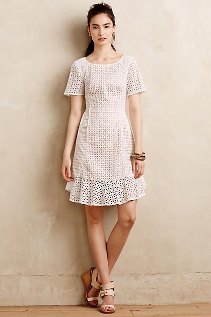 Georgia Eyelet Dress | Anthropologie (US)