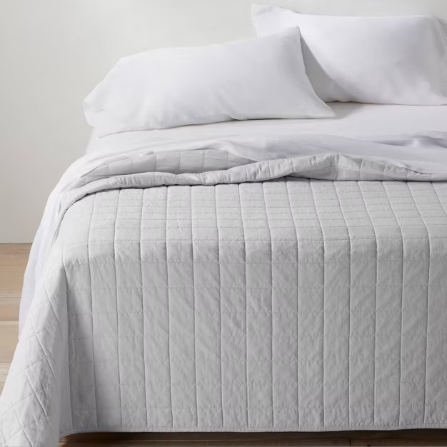Heavyweight Linen Blend Quilt - Casaluna™ | Target