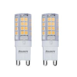 warm white dimmable G9 LED bulbs
