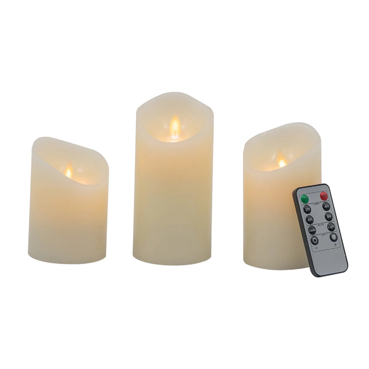 Flameless Candle (Set of 3) | Wayfair North America