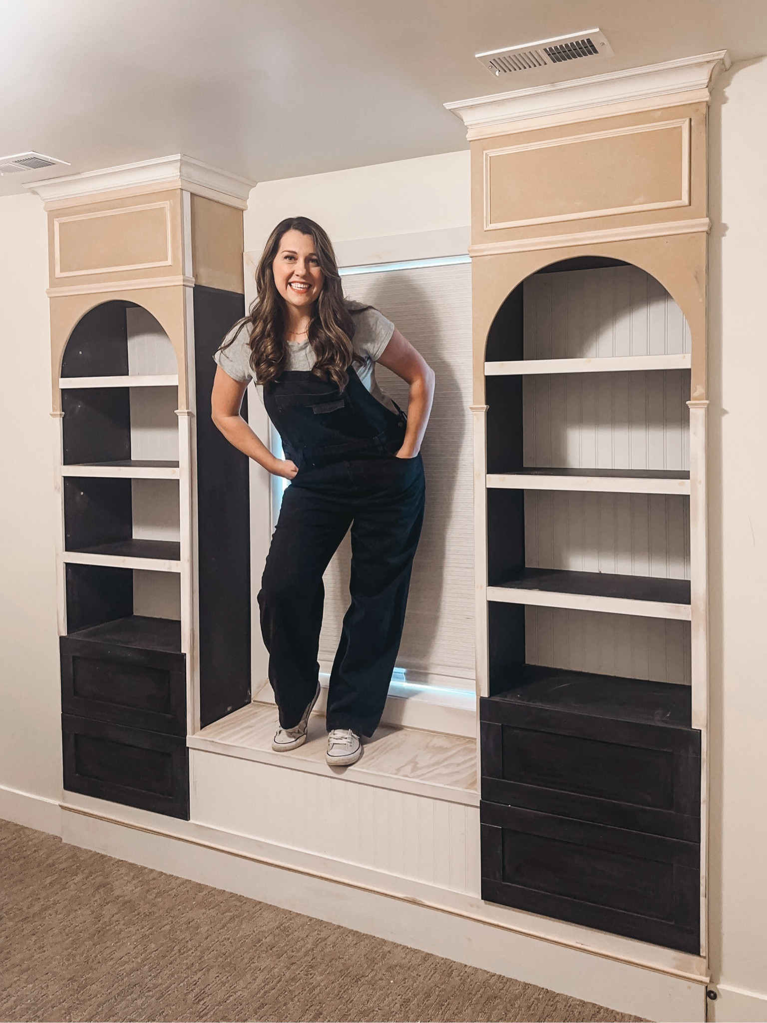 IKEA bookshelf Hack! Dressed them up for a custom look! Love these affordable wood trim pieces I used. 

#LTKhome #LTKfindsunder50