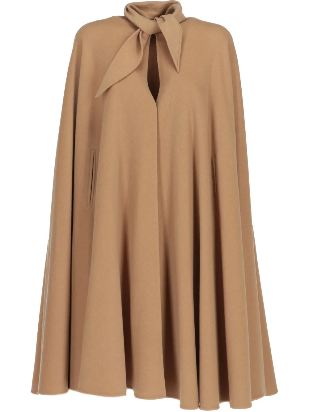 A.N.G.E.L.O. Vintage Cult 1960s Cashmere Cape Coat | Brown | FARFETCH IE | Farfetch Global