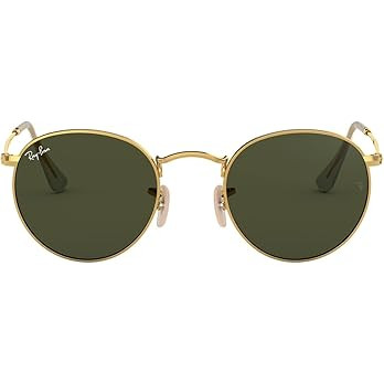 Ray-Ban RB3447 Round Metal Sunglasses | Amazon (US)