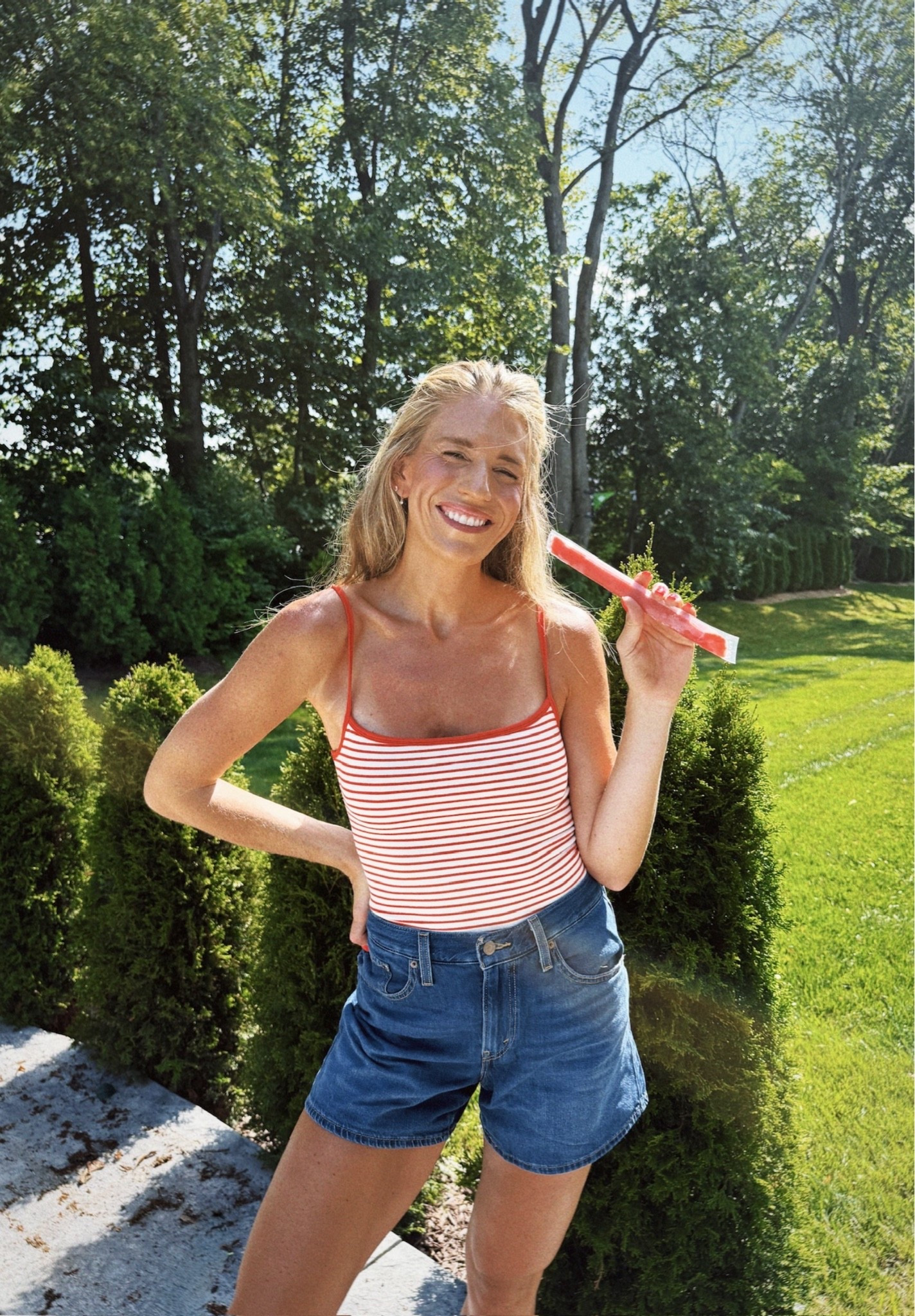 Today’s patriotic ootd 🇺🇸 My shorts are 49% off on Amazon right now!

#LTKootd #LTKSaleAlert #LTKTravel