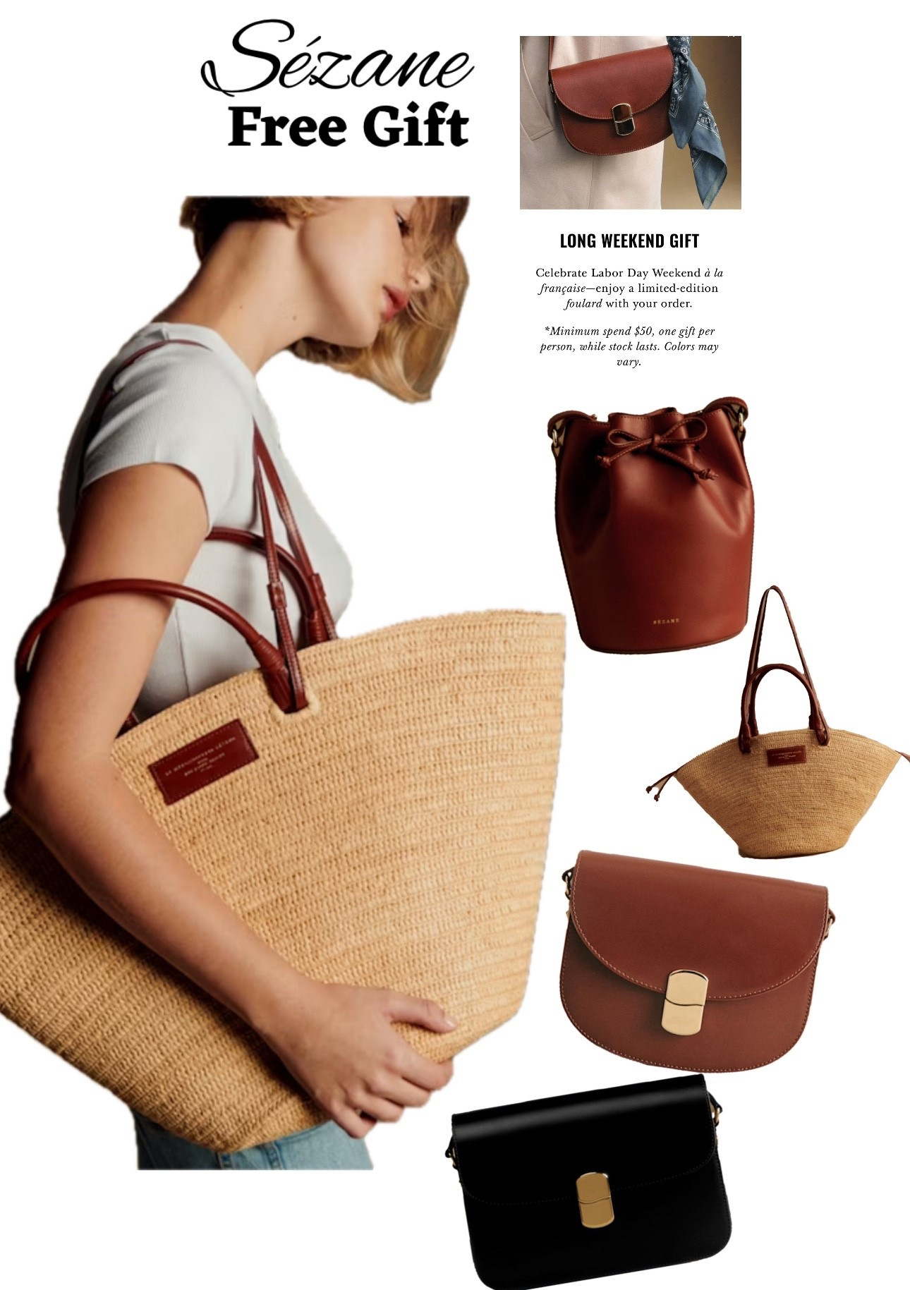 Sézane Free Gift 

#LTKStyleTip #LTKItBag #LTKTravel