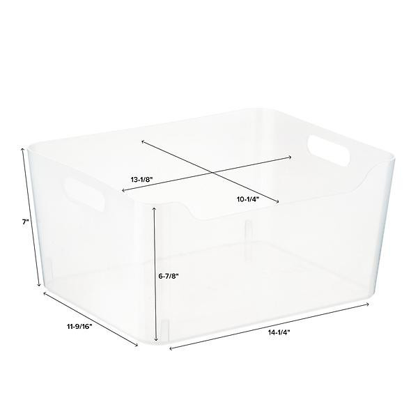 Plastic Storage Bins with Handles | The Container Store