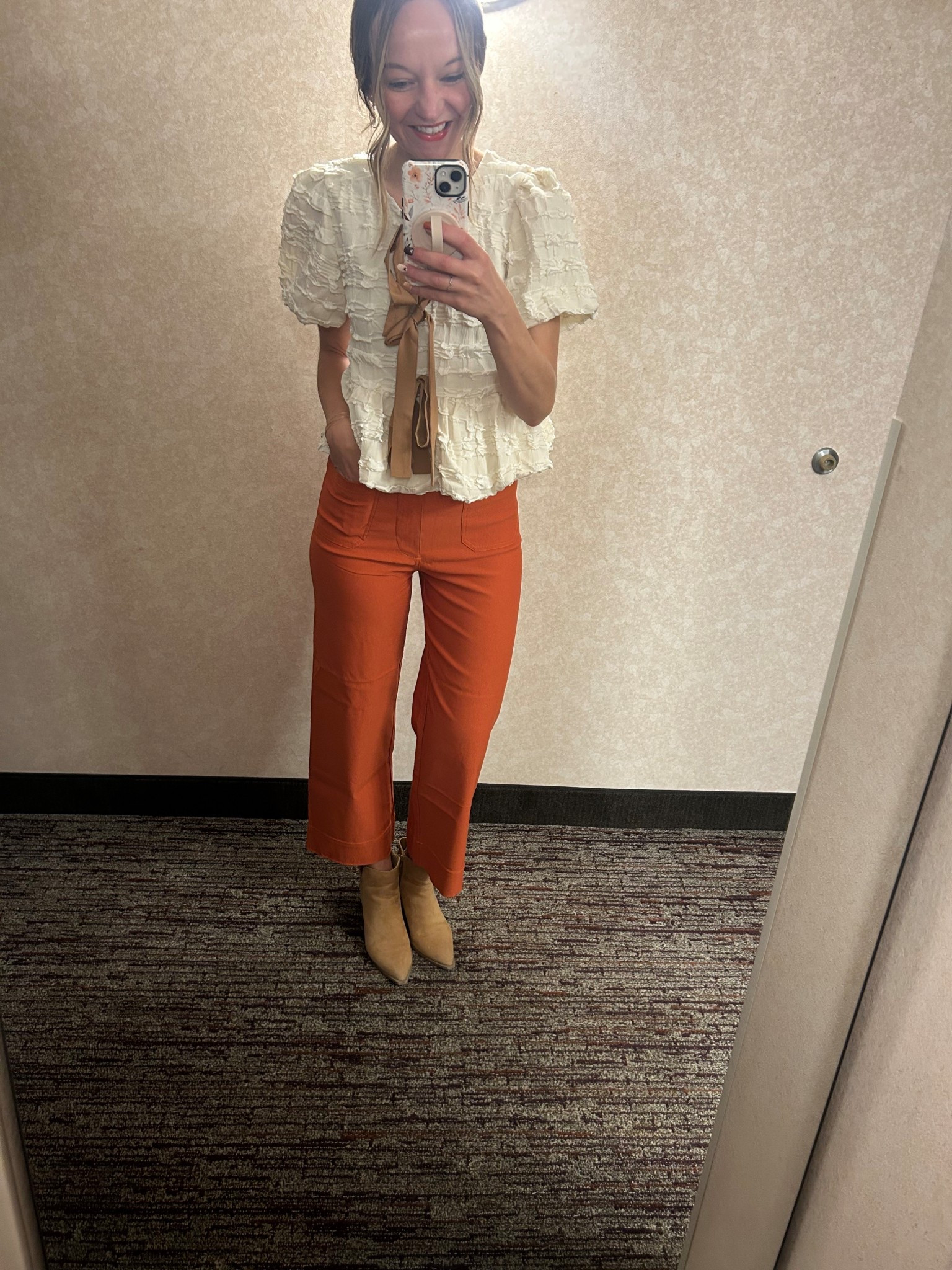 The pants y’all loved, now in rust!! 

#LTKStyleTip #LTKFindsUnder50 #LTKSeasonal