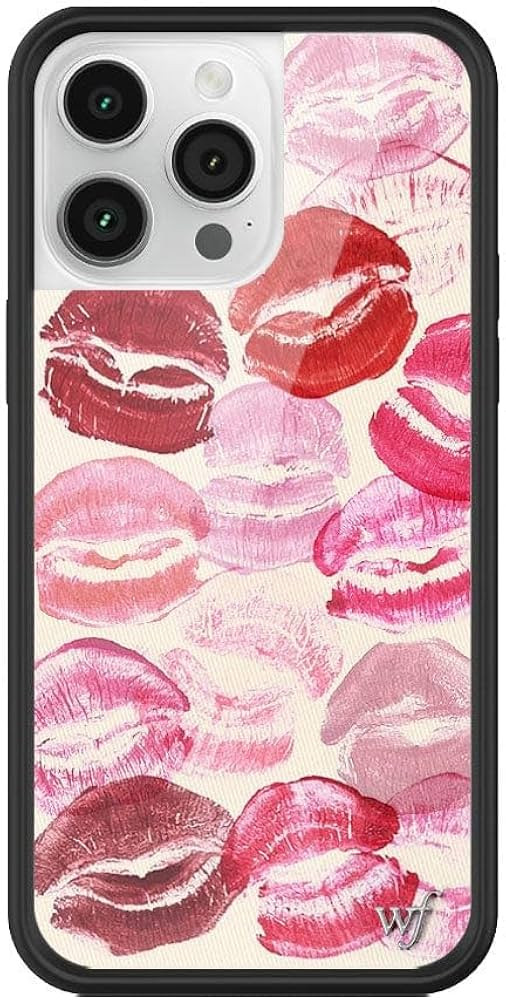 Wildflower Cases - Kensington Case, Compatible with Apple iPhone 14 Pro Max | Lipstains, Red, Pin... | Amazon (US)
