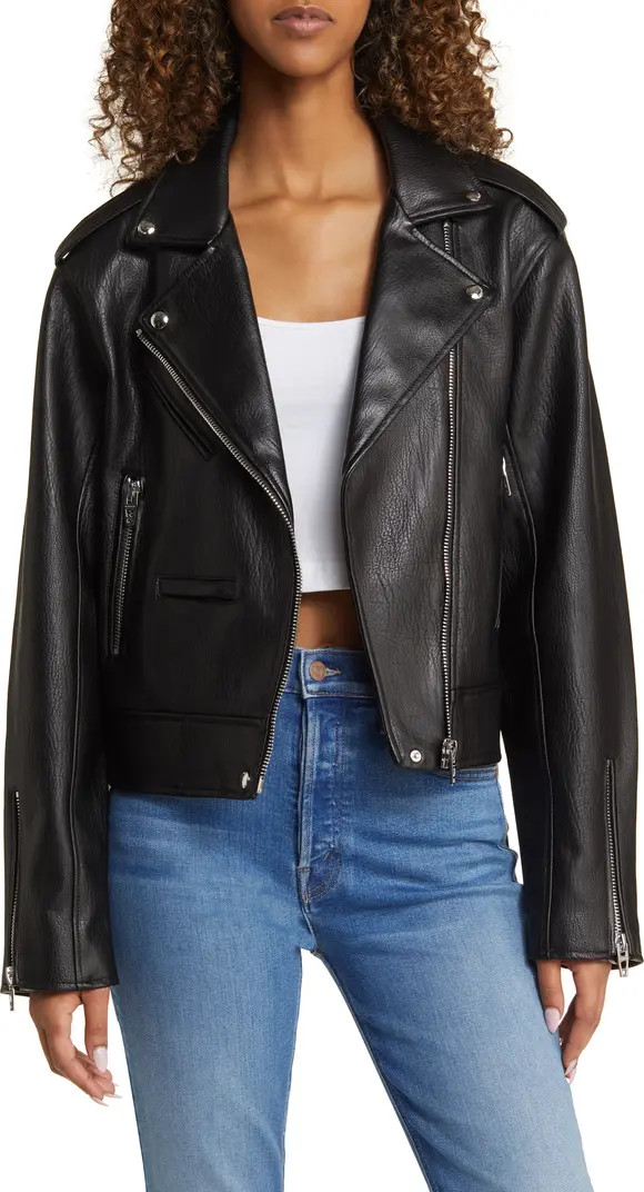 BLANKNYC Faux Leather Moto Jacket | Nordstrom | Nordstrom