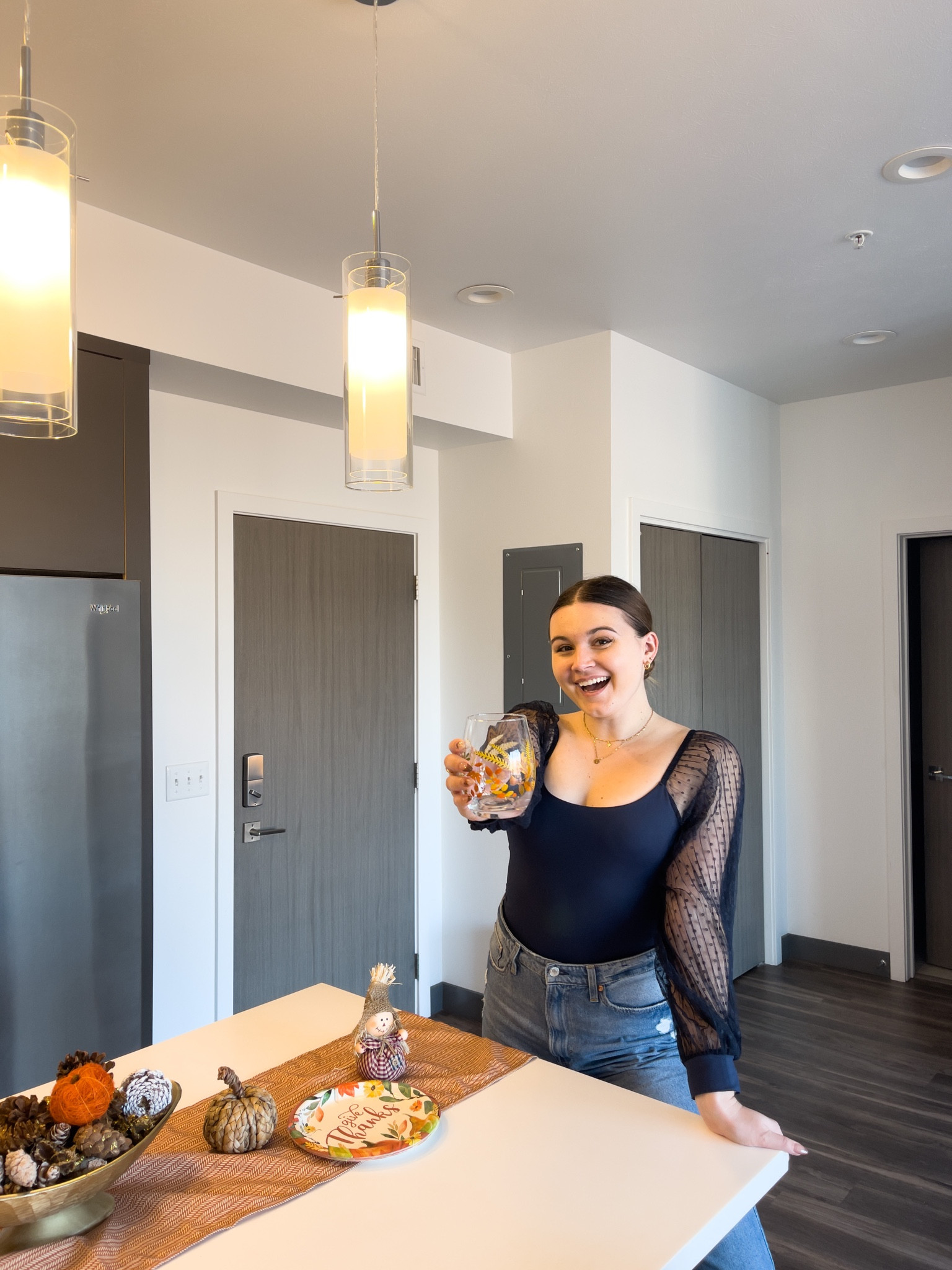 Friendsgiving or thanksgiving outfit idea! Featuring an amazon bodysuit 

I’m wearing a M bodysuit and size 31 jeans 

#LTKHoliday #LTKstyletip #LTKunder100