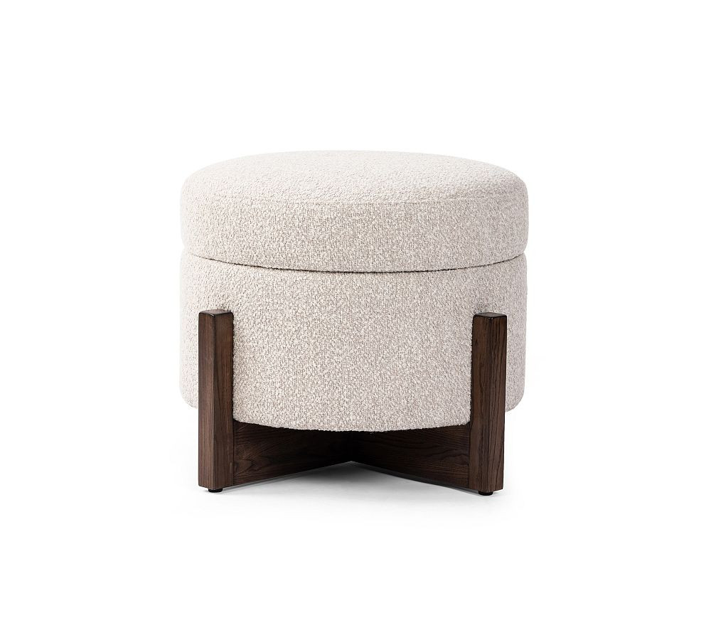 Ames Storage Ottoman | Pottery Barn (US)