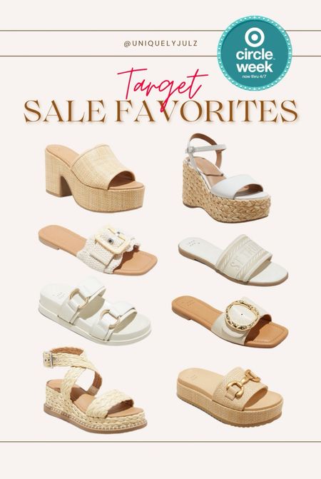 30% off women’s sandals for Target Circle Week

Spring Shoes
Summer shoes
Vacation Shoes
Target style


#LTKsalealert #LTKshoecrush #LTKxTarget