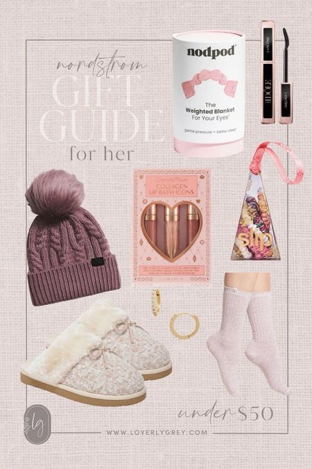 Nordstrom gifts for her under $50. Loverly Grey, holiday gift guide. 

#LTKSeasonal #LTKGiftGuide #LTKfindsunder50