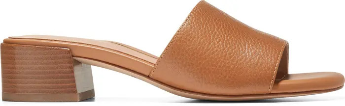Calli Single Band Block Heel Slide Sandal (Women) | Nordstrom