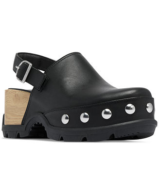 Sorel Women's Roamn Studded Slip On Clogs - Macy's | Macy's