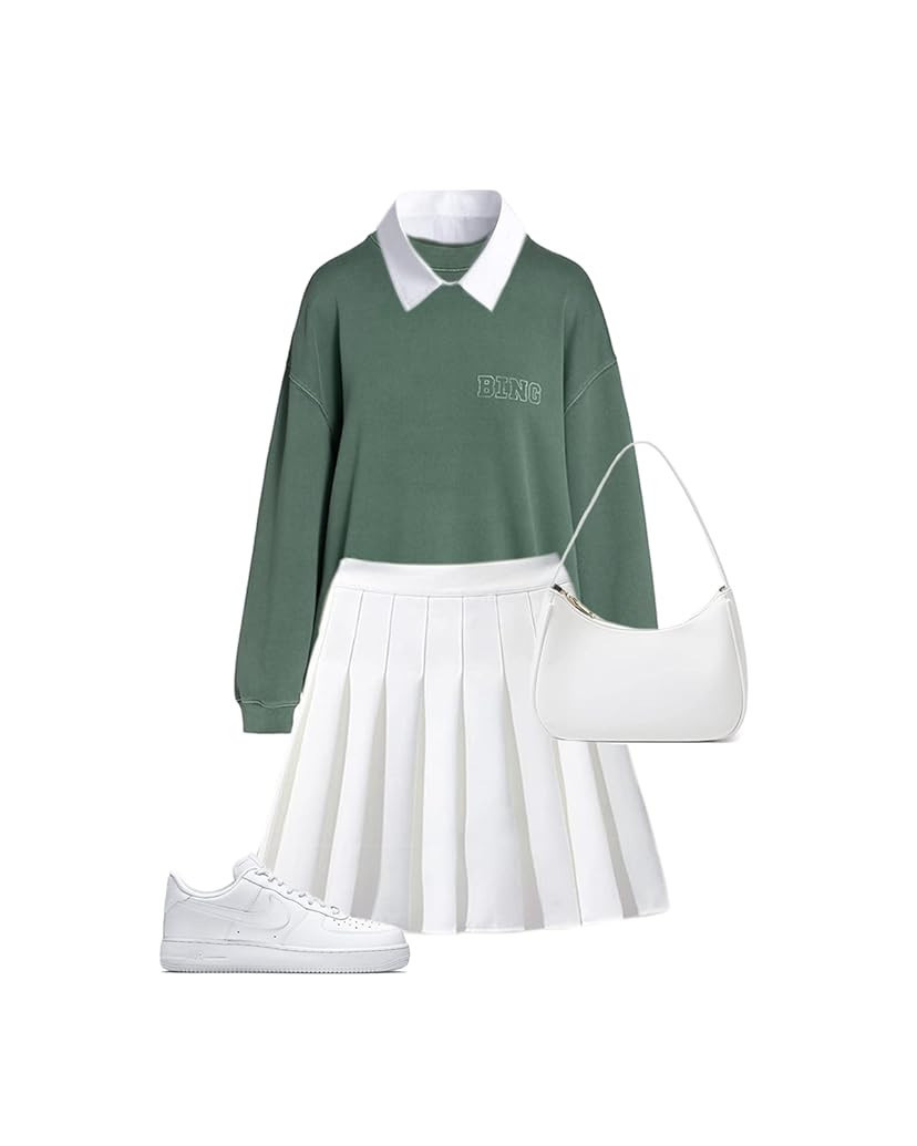 Fake Collar Detachable Dickey Collar Blouse Half Shirts Peter Pan Faux False Collar for Women & G... | Amazon (US)