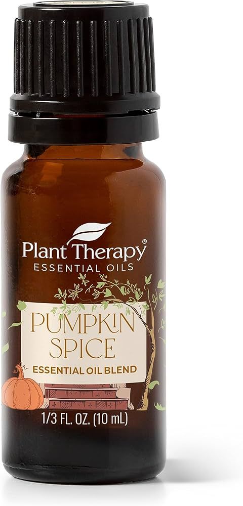 Plant Therapy Pumpkin Spice Fall Essential Oil Blend 10 mL (1/3 oz) 100% Pure, Undiluted, Natural... | Amazon (US)