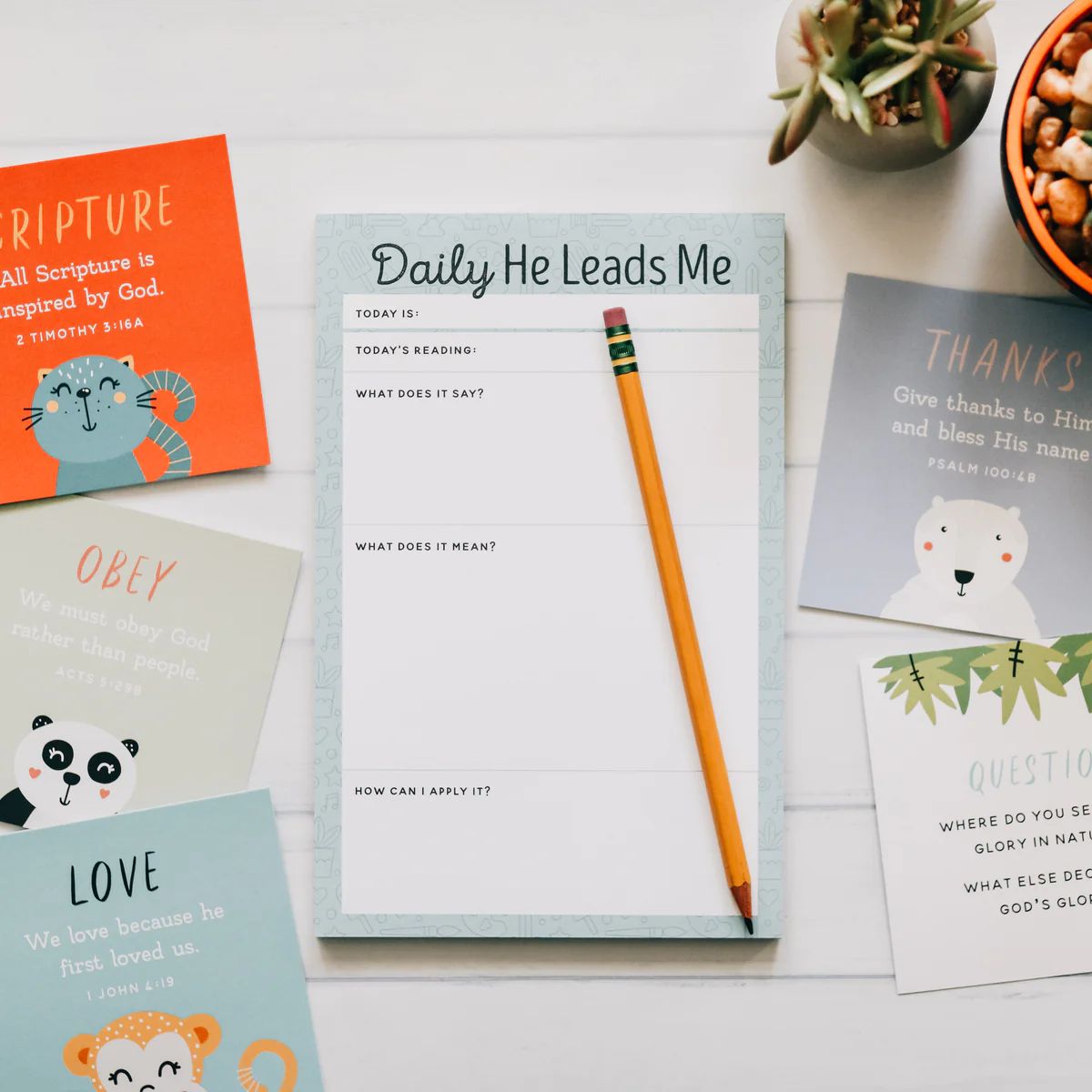 Daily He Leads Me - Kids | The Daily Grace Co.