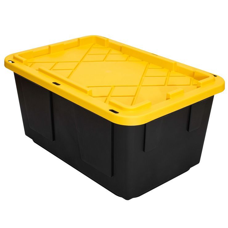 GreenMade Professional Storage Ultra Durable 27 Gallon Plastic Storage Tote Bin with Snap Fit Lid... | Target