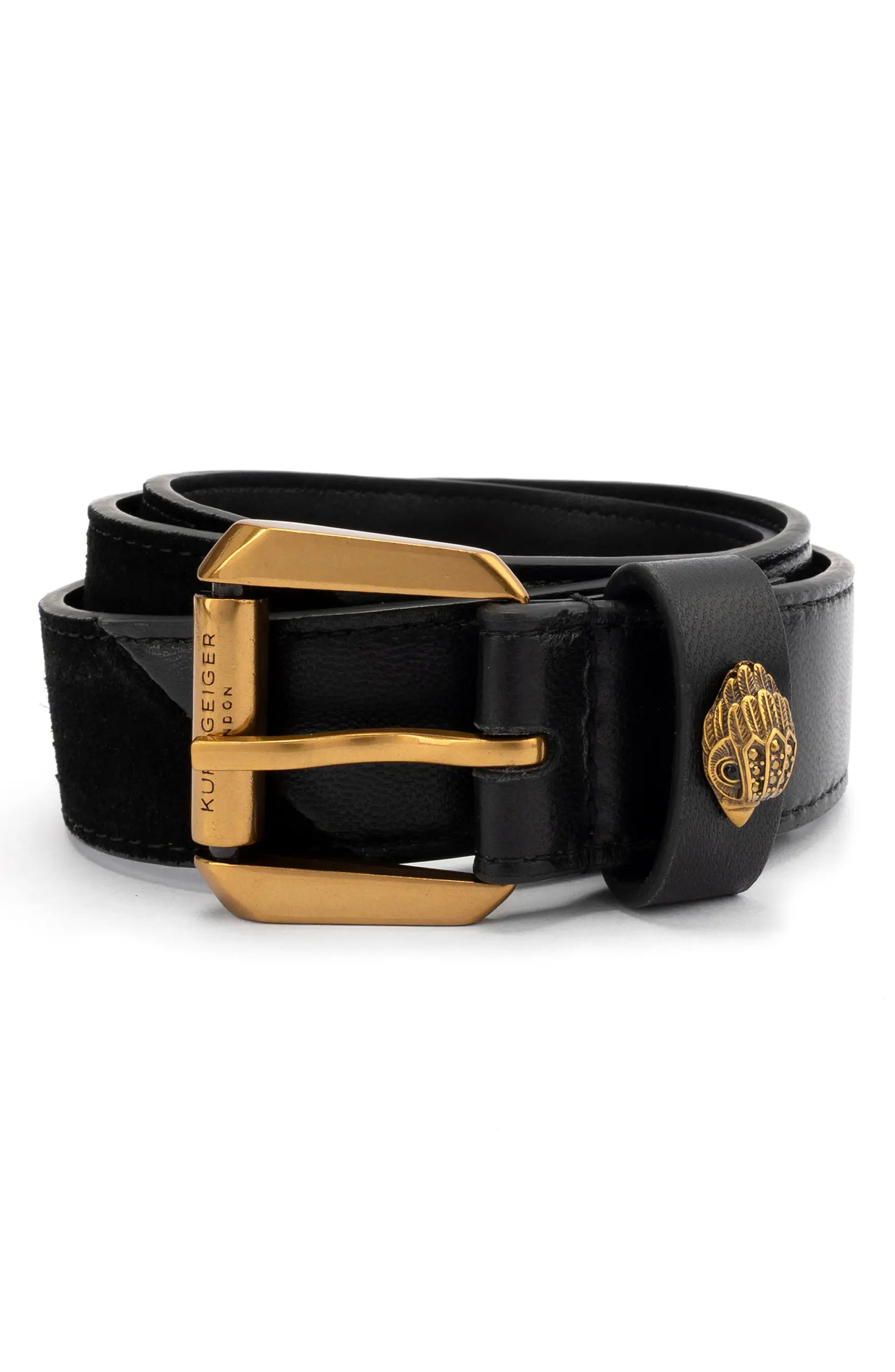 Kurt Geiger London Kensington Patchwork Leather Belt | Nordstrom | Nordstrom