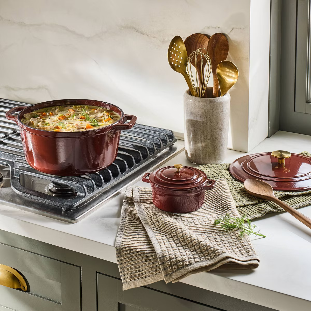 Dutch Oven Mini Red - Hearth & Hand™ with Magnolia | Target
