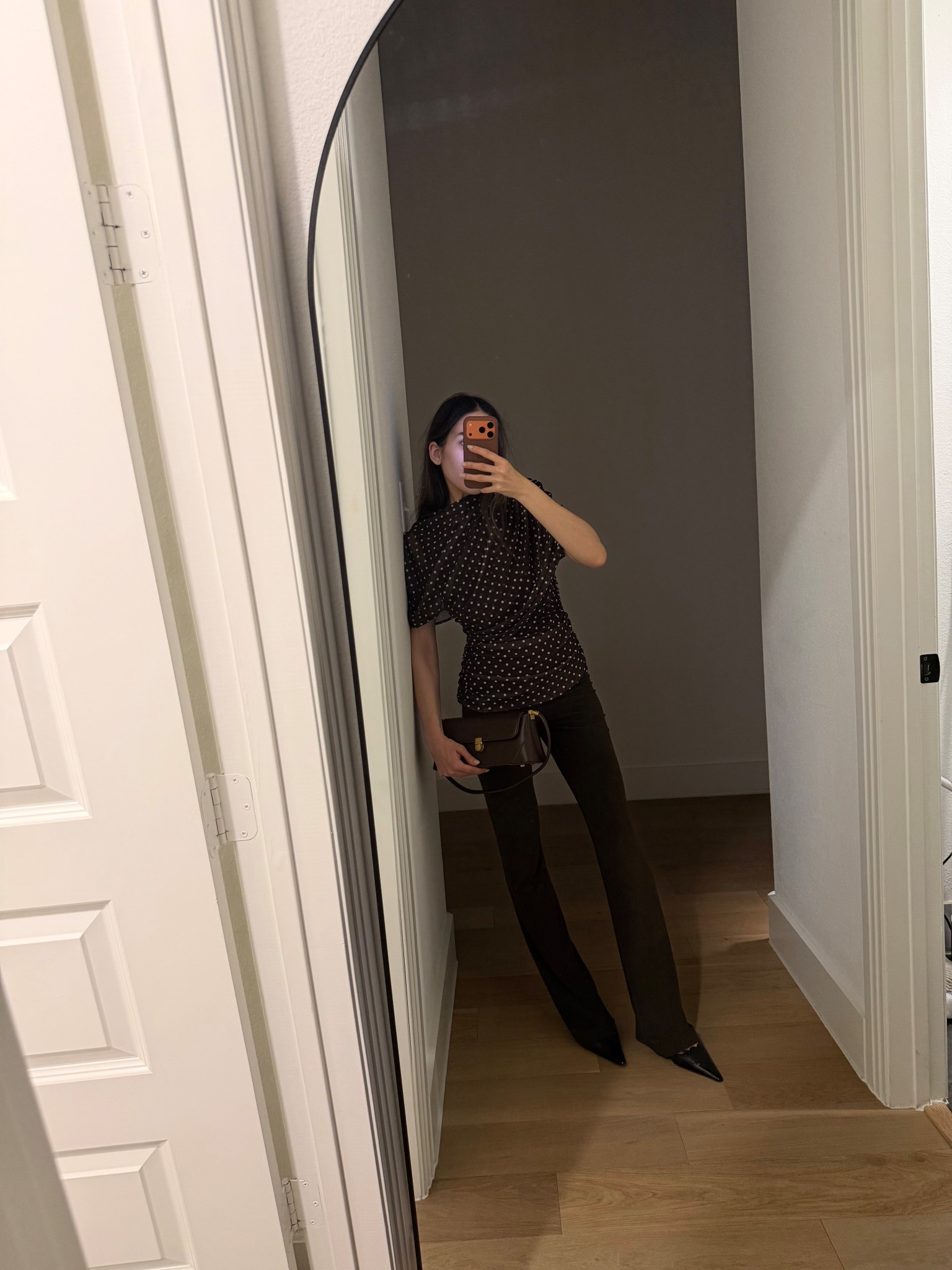 Brown outfit - Polka dot top - old money looks - Amazon purse - revolve set 

#LTKgrwm #LTKootd #LTKValentine