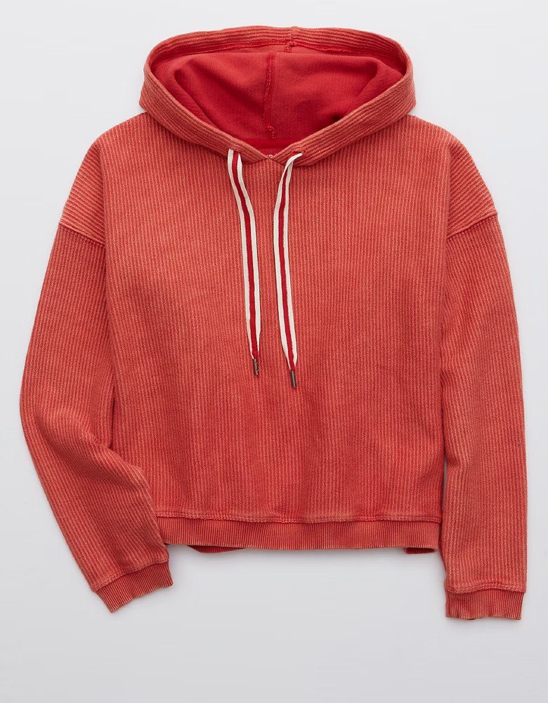 Aerie New Love Corded Hoodie | American Eagle Outfitters (US & CA)