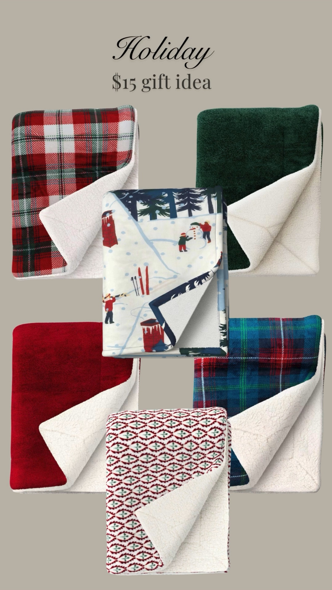 The coziest holiday gifts for just $15! throw blanket, holidays, gift list, gift giving, stocking stuffer, Target, Threshold

#LTKHoliday #LTKGiftGuide #LTKFindsUnder50