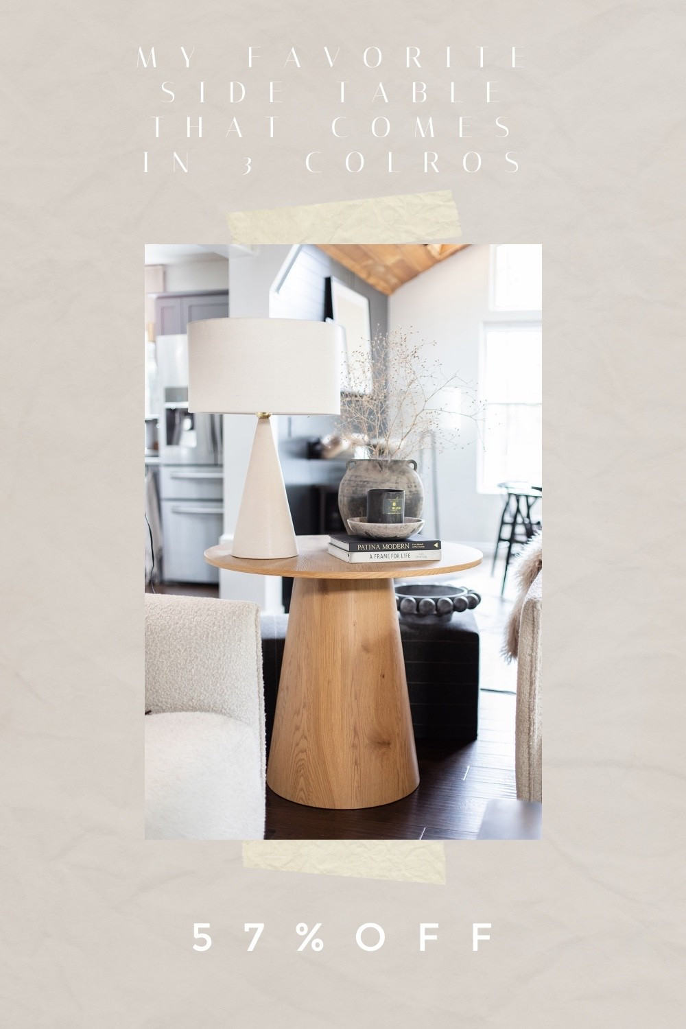 This is one of my favorite pedestal side tables.

The 36” round pedestal design is simple, sculptural, and works in so many spaces. I love it styled as a side table, between chairs, or even as a small dining table in a breakfast nook.

It comes in three colors and is currently 57% off.

If you’ve been looking for a versatile piece that feels high-end but approachable, this is a great option.

Linked here.

#LTKhome #NeutralHome #RusticModern #PedestalTable #MySweetSavannah


#LTKSaleAlert #LTKHome