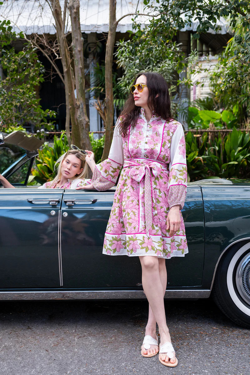 SUE SARTOR Flounce Shorty | Pink Azalea | SUE SARTOR