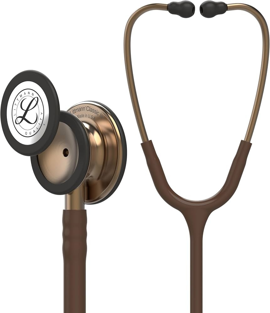 3M Littmann Classic III Monitoring Stethoscope, 5809, More Than 2X as Loud, Weighs Less, Stainles... | Amazon (US)